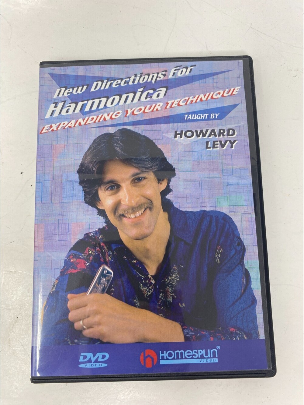 New Directions for Harmonica Howard Levy DVD Homespun Expanding Your Technique